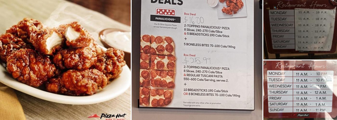Pizza Hut Menu