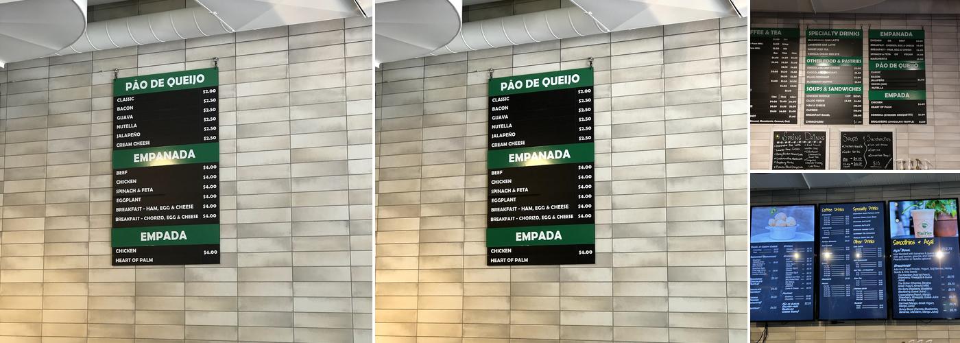 PiniPico Coffee Menu