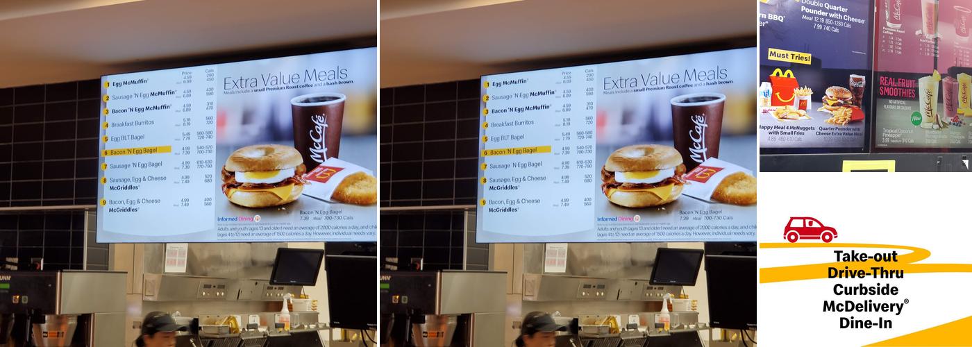 McDonald’s Menu