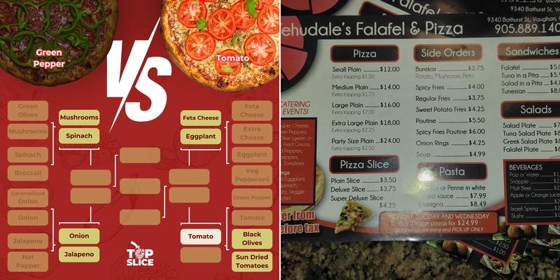 Top Slice Menu