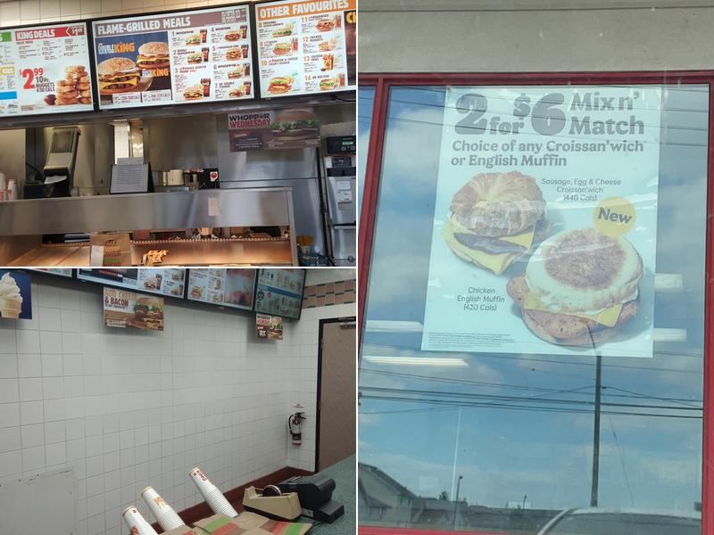 Burger King Menu