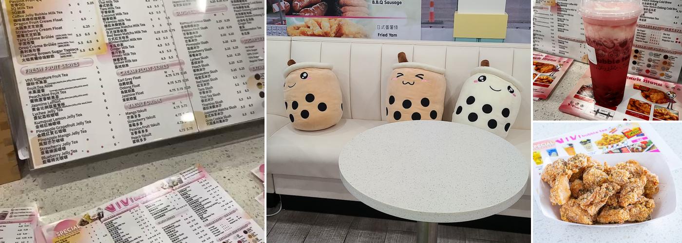 VIVI Bubble Tea Menu