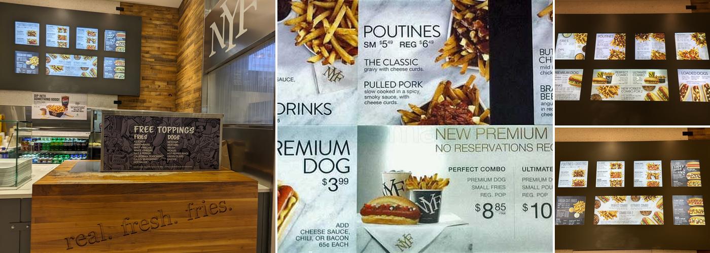 New York Fries - Rideau Centre Menu