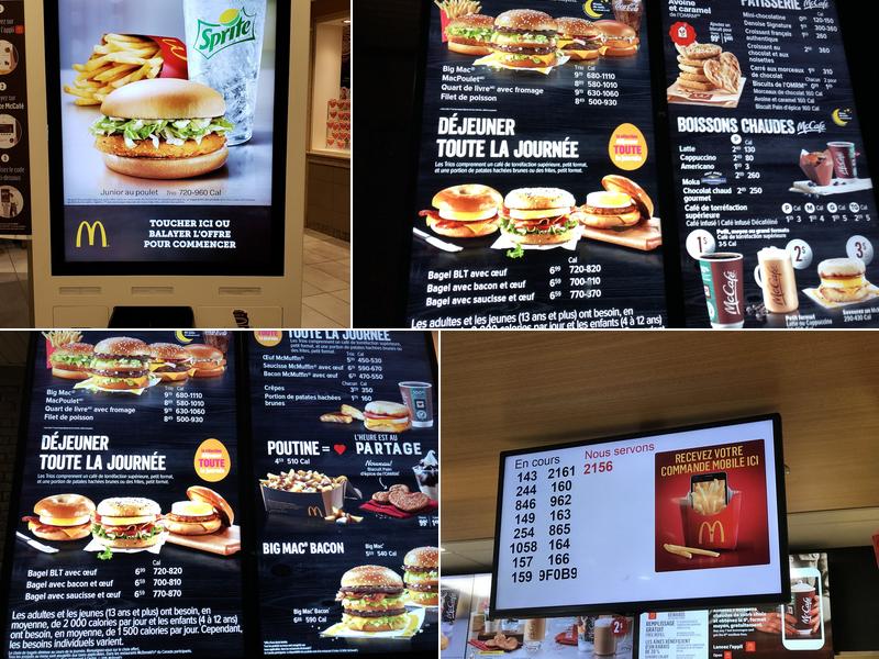 McDonald’s Menu