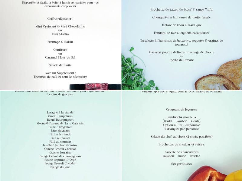 Paillard - Neufchâtel Menu