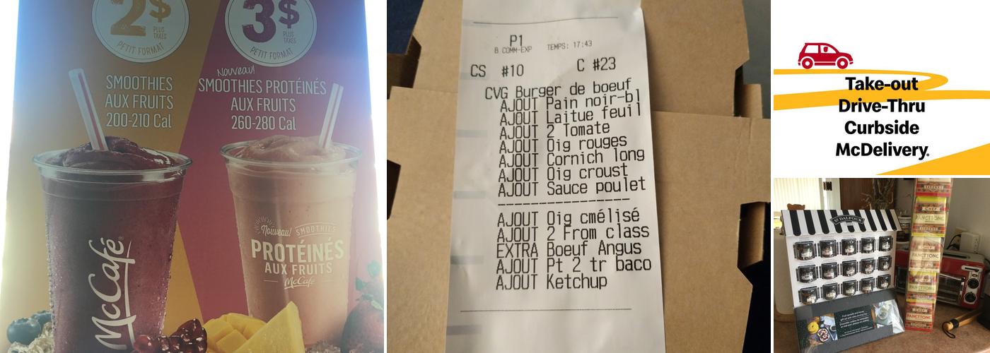 McDonald’s Menu