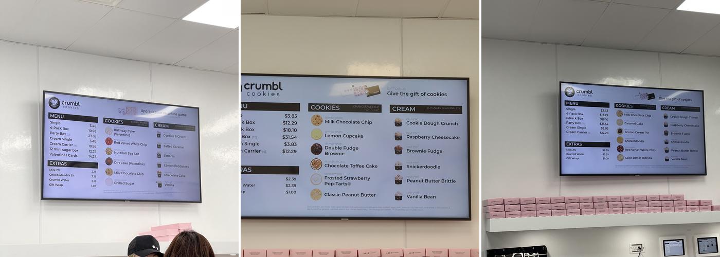 Crumbl Menu