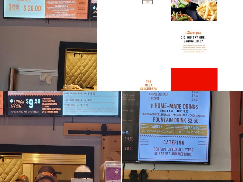Chick Houz Menu