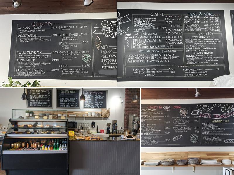 Francesco's Menu