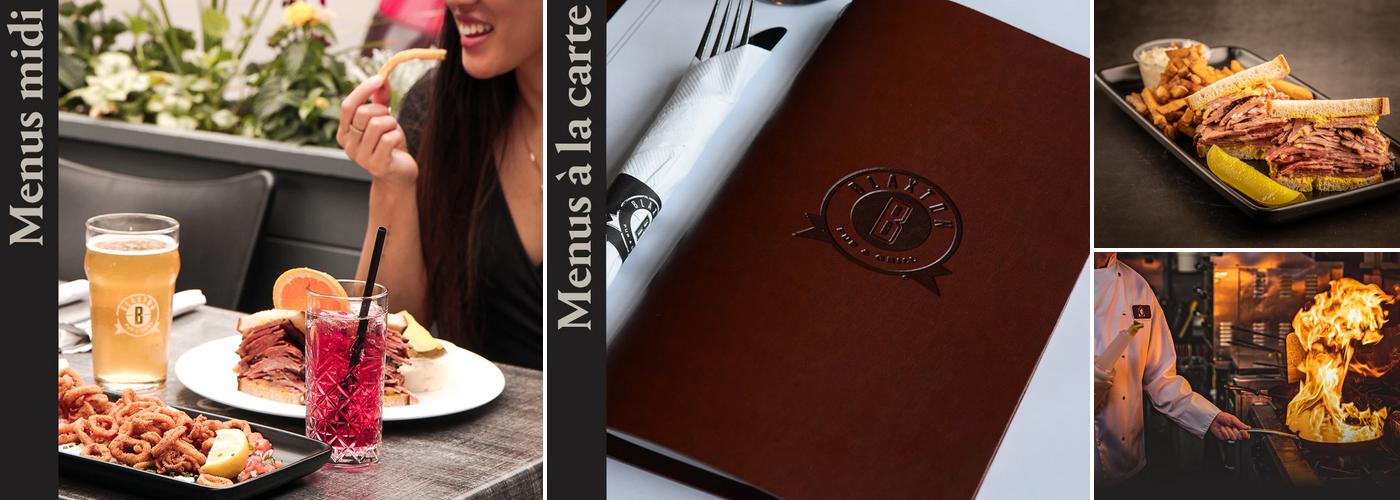 Blaxton Cartier Menu