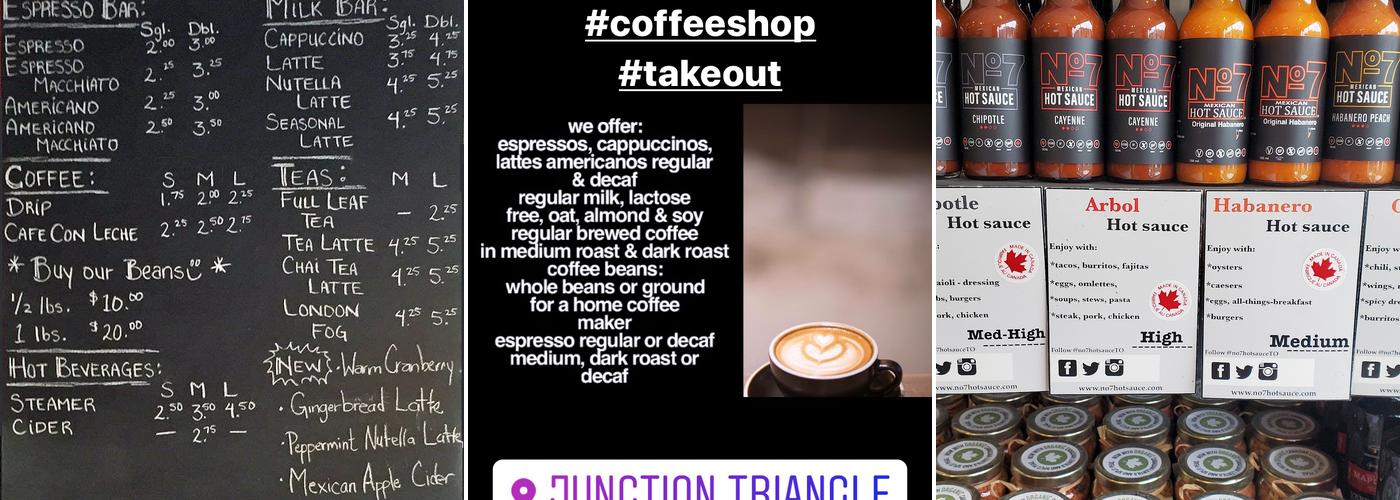 Cafe Con Leche Espresso Bar Menu