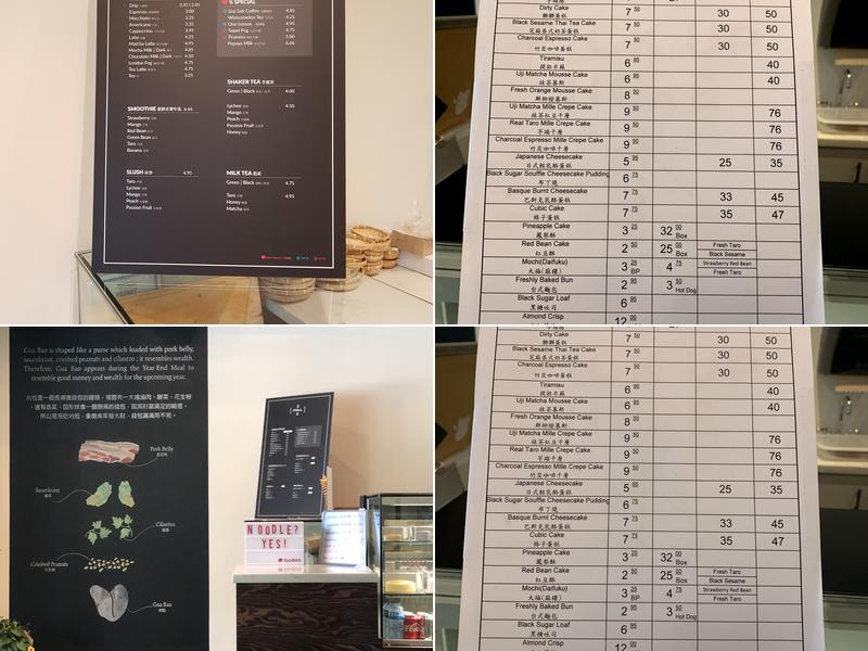 3 QUARTERS FULL CAFE Menu