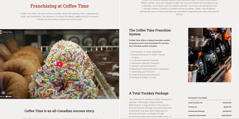 Coffee Time Menu
