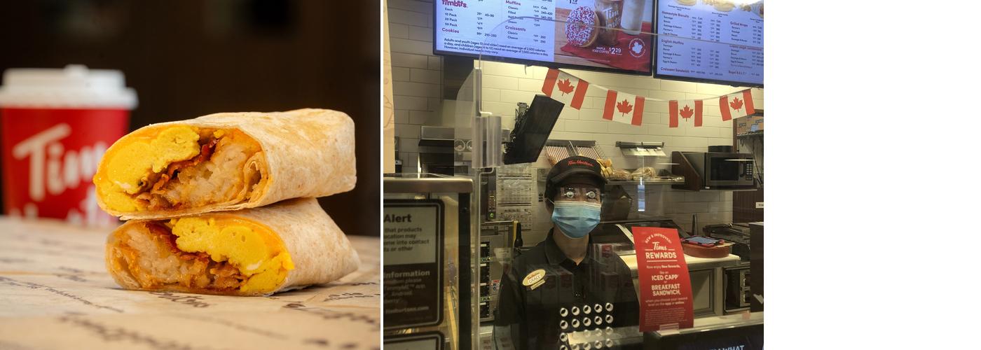 Tim Hortons Menu