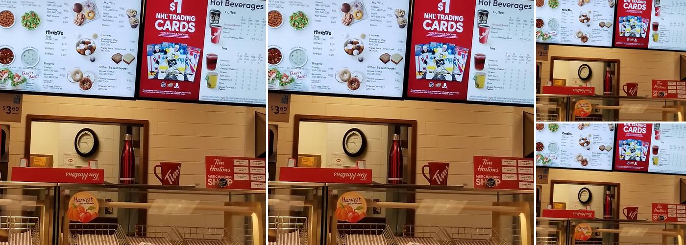 Tim Hortons Menu