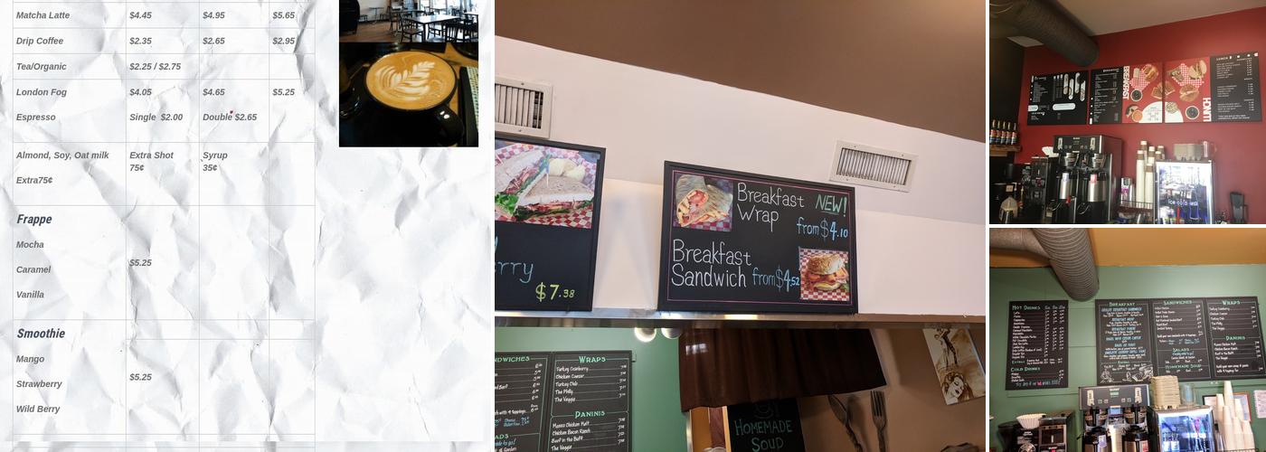 Keating Coffee Menu