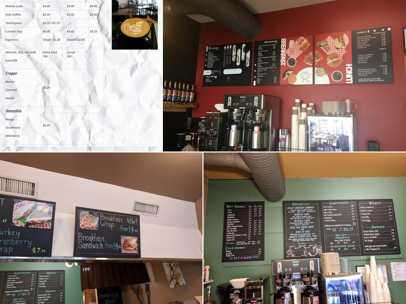 Keating Coffee Menu