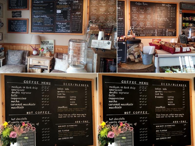 Rusticana Coffee Menu