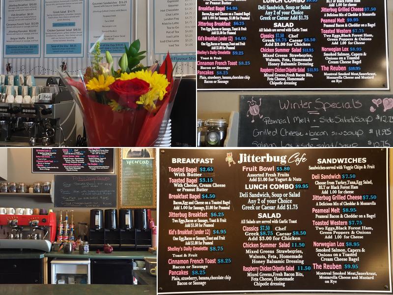 Jitterbug Cafe Menu