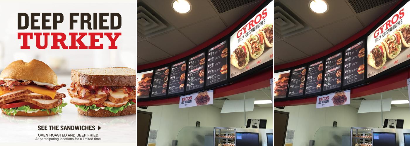 Arby's Menu