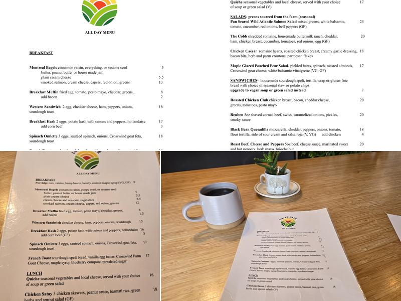 Lola's Cafe Menu