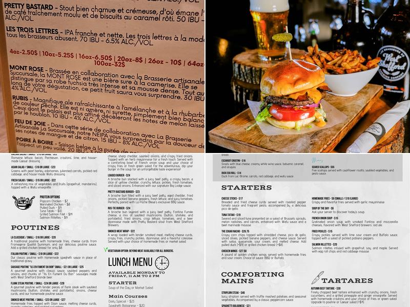 Edgar Hyperlodge Menu