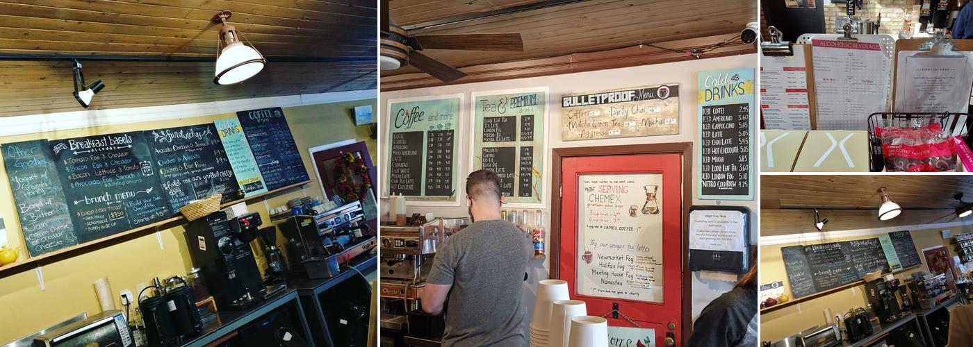 Cardinal Press Espresso Bar Menu