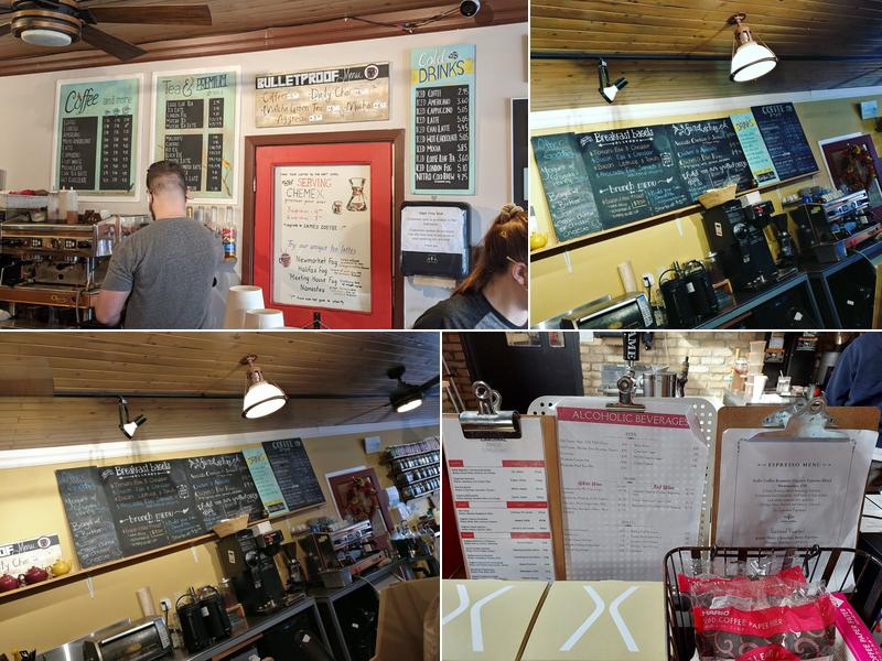 Cardinal Press Espresso Bar Menu