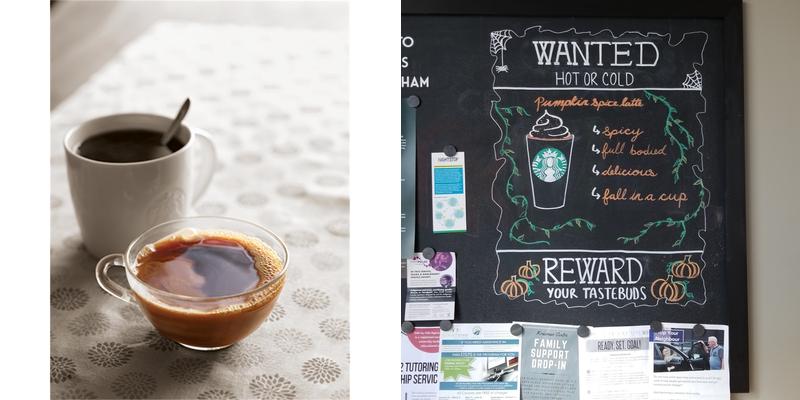 Starbucks Menu