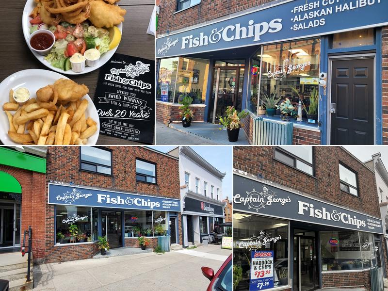 Captain George Fish & Chips 161 Queen St, Port Perry