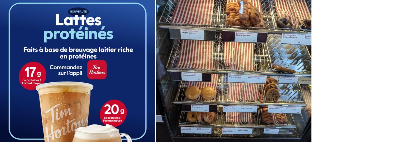 Tim Hortons Menu