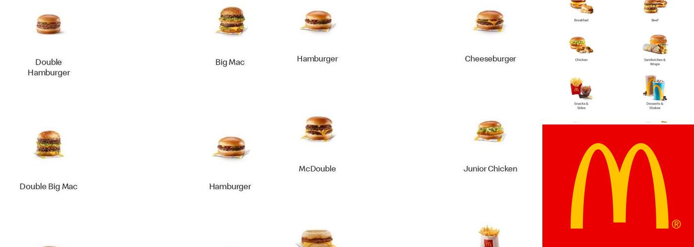 McDonald's Menu