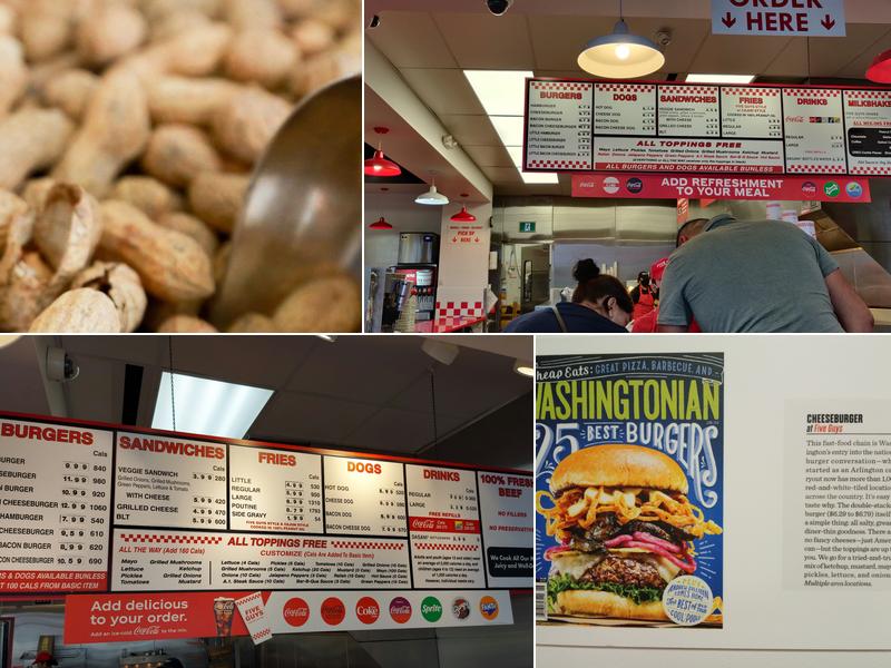 Five Guys Menu