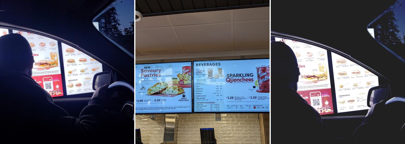 Tim Hortons Menu
