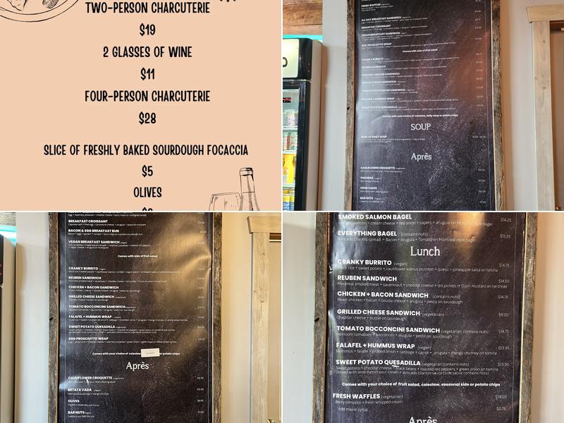 Cranked Espresso Bar Menu