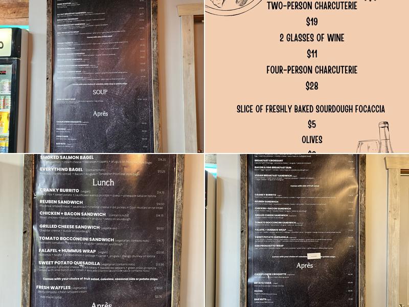 Cranked Espresso Bar Menu