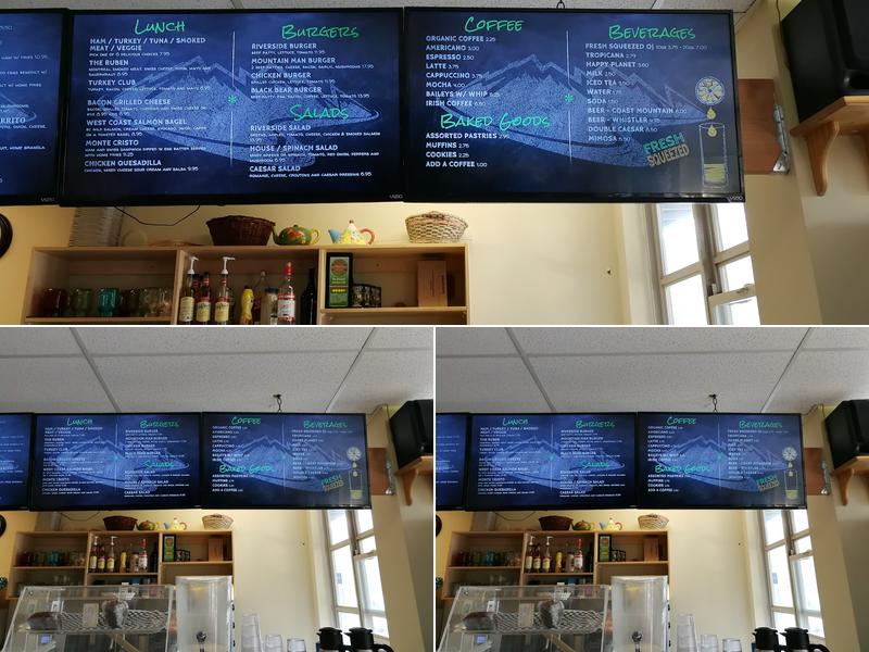 Riverside Cafe and Catering Menu