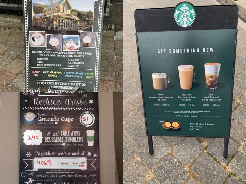 Starbucks Menu