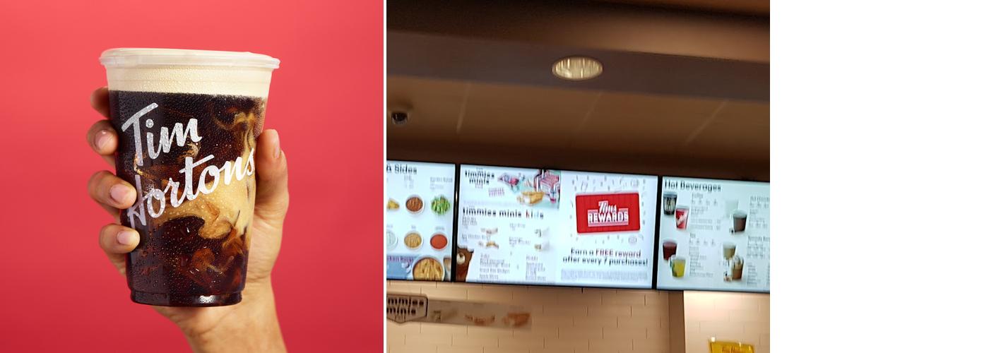 Tim Hortons Menu
