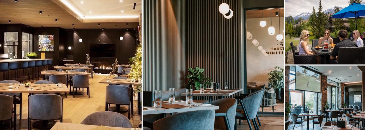 Table Nineteen Whistler