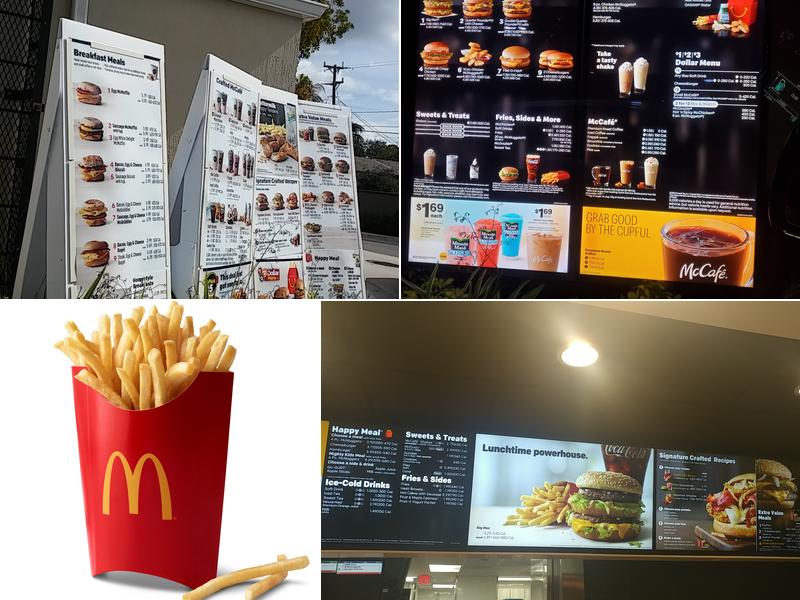 McDonald's Menu