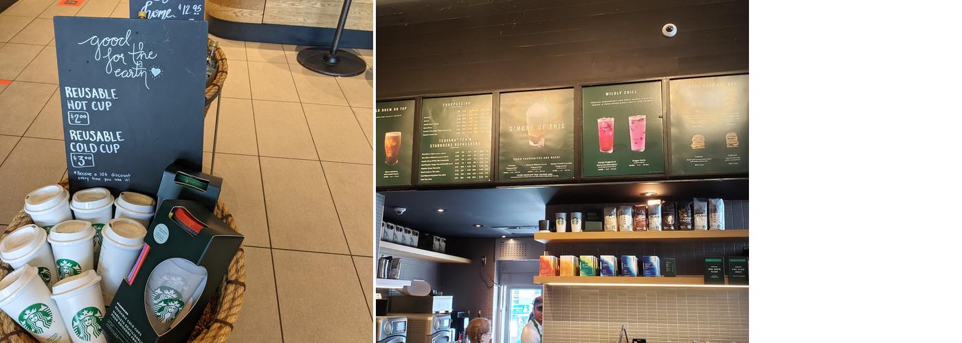 Starbucks Coffee Company Menu