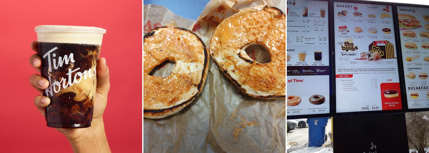 Tim Hortons Menu
