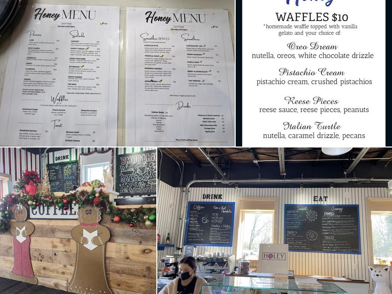 Honey Coffee Bar Menu