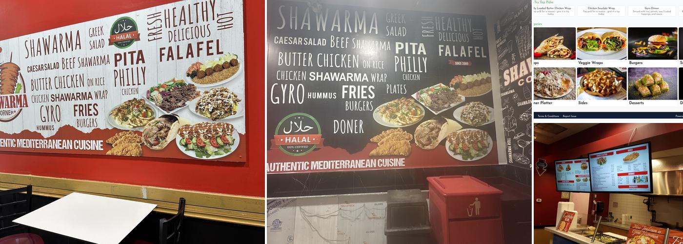 Shawarma Corner Milton Menu