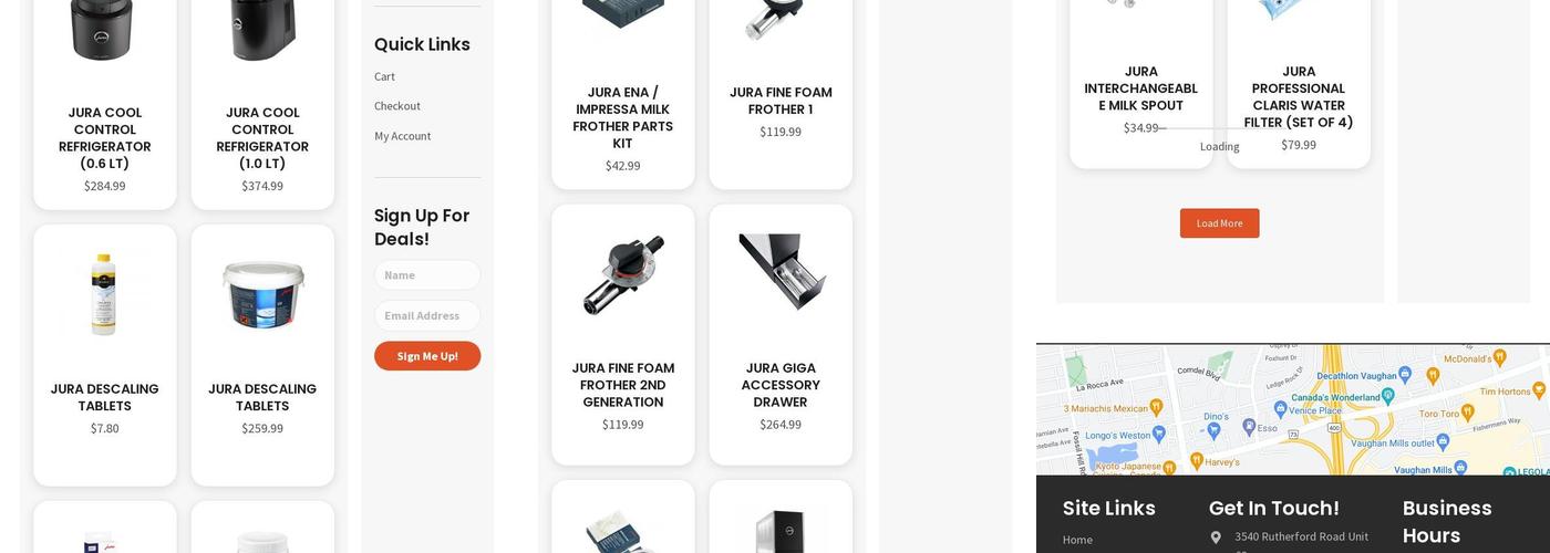 Coffee and Tea Selections Inc. Menu