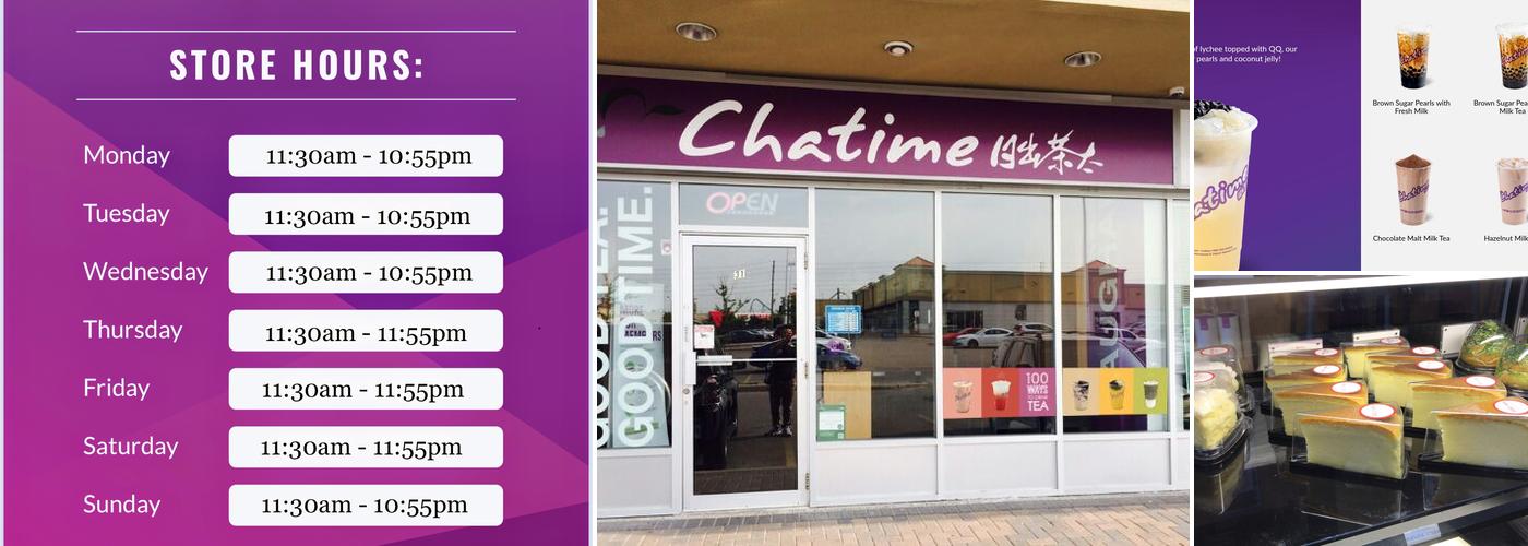 Chatime Menu