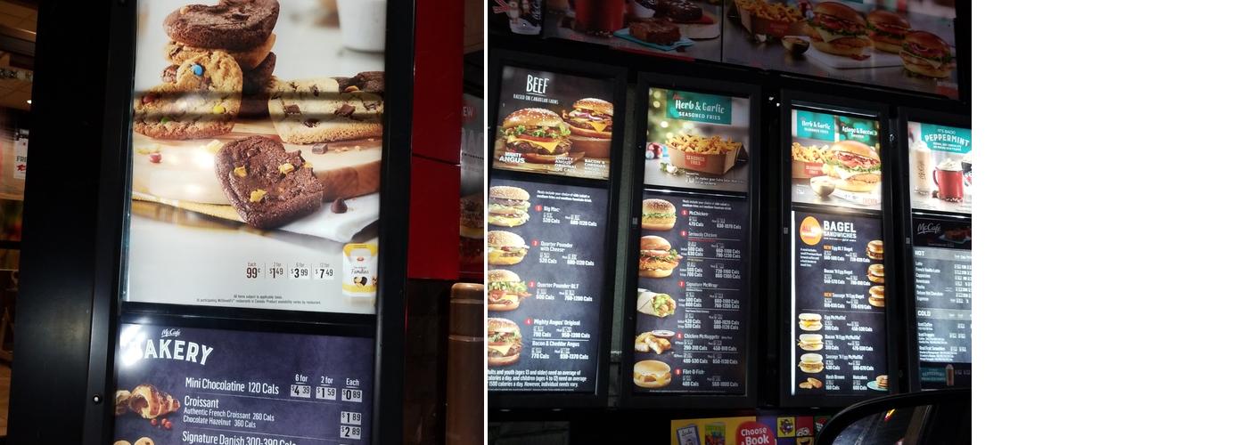 McDonald's Menu