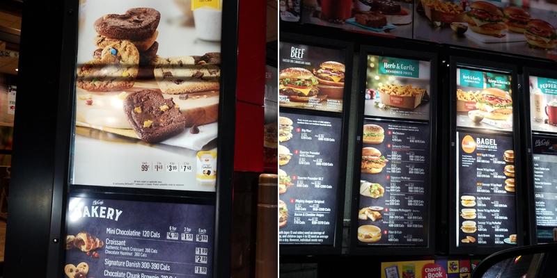 McDonald's Menu