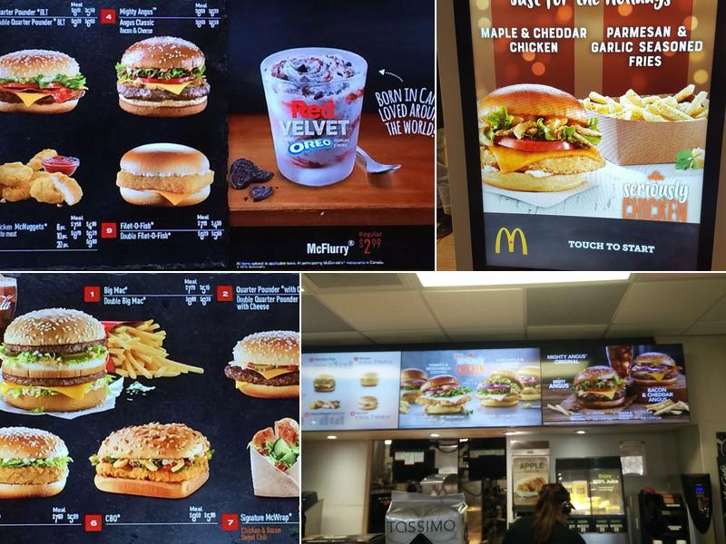 McDonald’s Menu